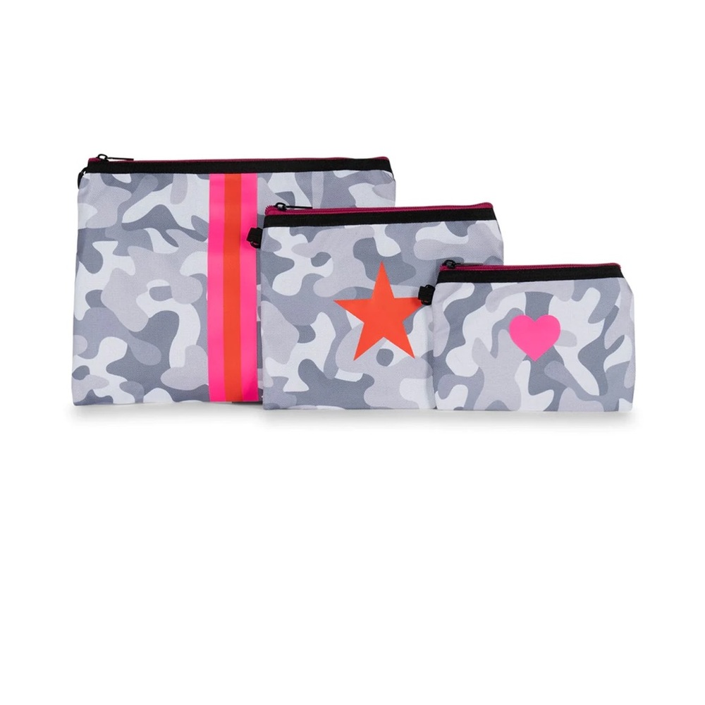 Haute Shore Jett Set Rise | Triple Set Nylon Org. Pouches
